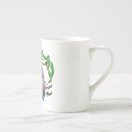 Mikitiez heksentijdperk halloween spooky hocus poc porselein kop (Rechts)