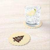 Mikitiez hotchocolate christmas mashmello warm kartonnen onderzetters (Insitu)