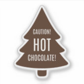 Mikitiez hotchocolate christmas mashmello warm sticker (Voorkant)