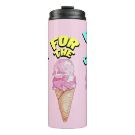 Mikitiez icecream-partij, favoriete zomer thermosbeker