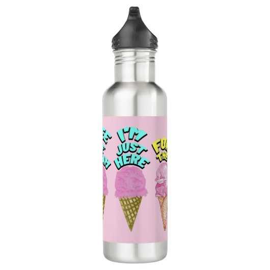Mikitiez icecream-partij, favoriete zomer waterfles  (Rechts)