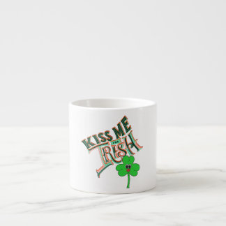 Mikitiez Ierse klaver groen st.patrick's dag geluk Espresso Kop