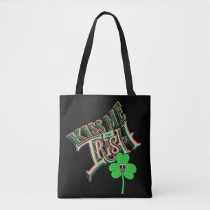 Mikitiez Ierse klaver groen st.patrick's dag geluk Tote Bag