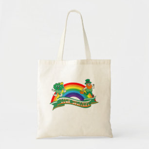 Mikitiez Ierse klaver groen st.patrick's dag geluk Tote Bag