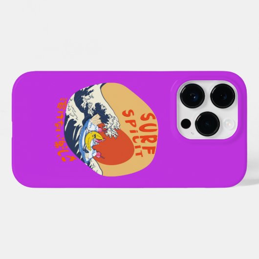 Mikitiez japanesewave zomer surf animemanga Case-Mate iPhone case (Achterkant (horizontaal))