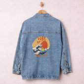 Mikitiez japanesewave zomer surf animemanga denim jacket (Hangar)