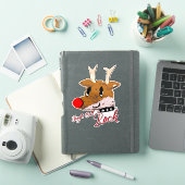 Mikitiez jinglebellrock punk gothmas rendier sticker (iPad Cover)