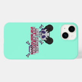 Mikitiez katoenwatten ijs hete dag zonnig Case-Mate iPhone case (Achterkant (horizontaal))