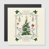 Mikitiez kerstcadeau feest mistletoe hoek (Voorkant / Achterkant)