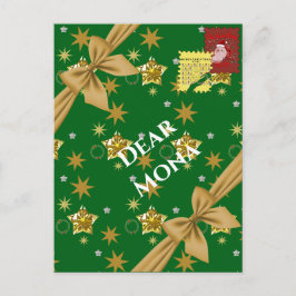 Mikitiez Kerstmis engel cadeau ster Briefkaart
