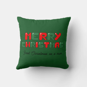 Mikitiez Kerstspel vader elf santaclaus Kussen