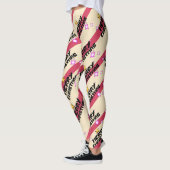 Mikitiez Kerstspel  vader elf santaclaus Leggings (Links)