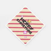 Mikitiez Kerstspel  vader elf santaclaus Servet (Hoek)