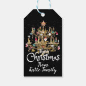 Mikitiez klassiek wit kerst licht jollyholly cadeaulabel (Achterkant)