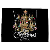 Mikitiez klassiek wit kerst licht jollyholly groot cadeauzakje (Achterkant)