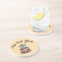 Mikitiez koffie kerst citaat schattige cafeïne