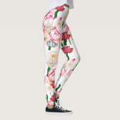 Mikitiez lotus roos flower tuin leggings (Rechts)