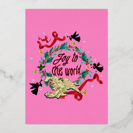 Mikitiez noel gothic moody christmas angle sing folie feestdagenkaart