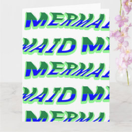 Mikitiez oceaanzeemeermin venus zee blauw kaart