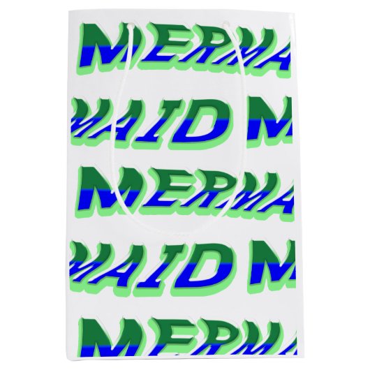 Mikitiez oceaanzeemeermin venus zee blauw medium cadeauzakje (Voorkant)