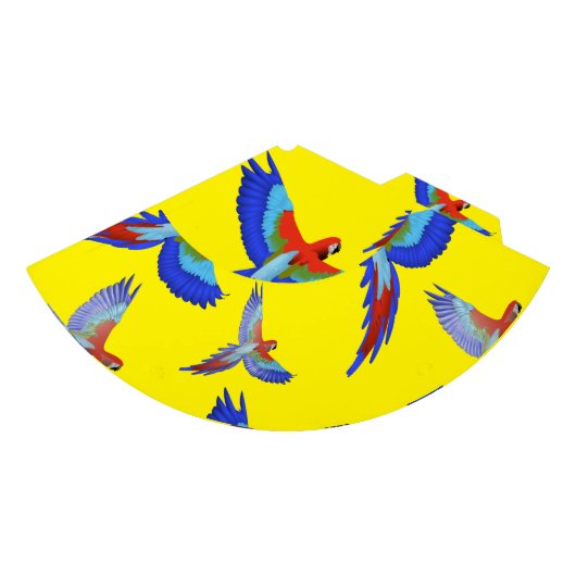 Mikitiez parrot hawaii zommersunset strand spring feesthoedjes (Voorkant)