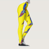 Mikitiez parrot hawaii zommersunset strand spring leggings (Rechts)