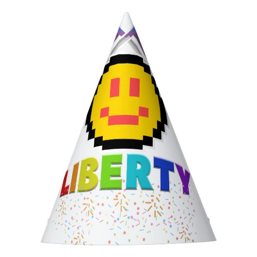 Mikitiez PE Olympische Spelen donut regenboog spor Feesthoedjes (Voorkant)