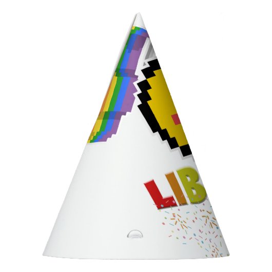 Mikitiez PE Olympische Spelen donut regenboog spor Feesthoedjes (Links)