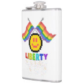 Mikitiez PE Olympische Spelen donut regenboog spor Heupfles (Links)