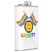 Mikitiez PE Olympische Spelen donut regenboog spor Heupfles (Rechts)