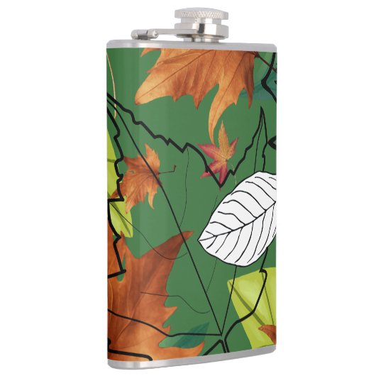 Mikitiez pisces natuur selflove roos flower heupfles (Rechts)