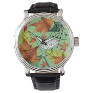 Mikitiez pisces natuur selflove roos flower horloge