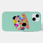 Mikitiez pony discobal feestthema Case-Mate iPhone case (Achterkant (horizontaal))