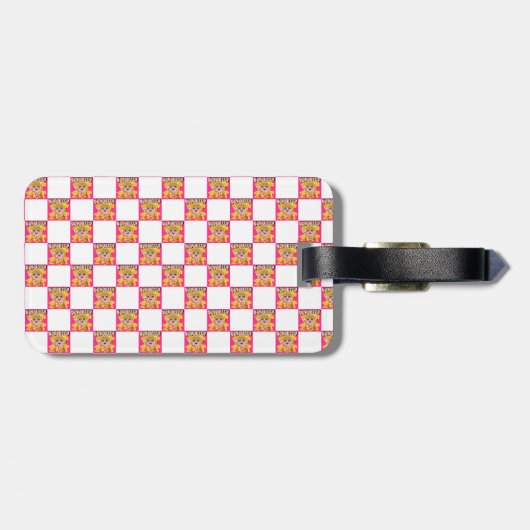 Mikitiez popcorn moivenight bioscoop bagagelabel (Achterkant horizontaal)