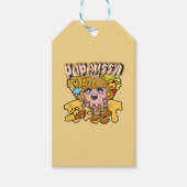 Mikitiez popcorn moivenight bioscoop cadeaulabel (Voorkant)