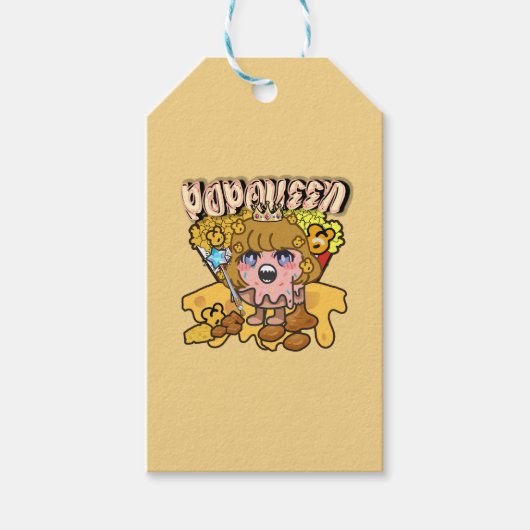 Mikitiez popcorn moivenight bioscoop cadeaulabel (Voorkant)