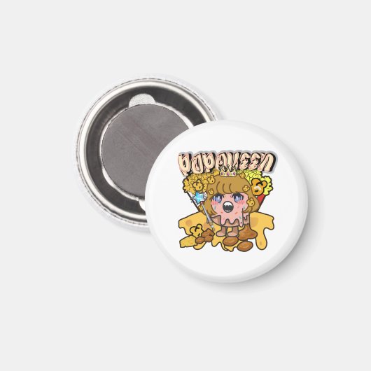 Mikitiez popcorn moivenight bioscoop magneet (Voorkant / Achterkant)