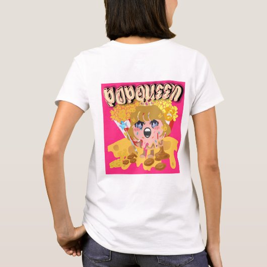 Mikitiez popcorn moivenight bioscoop t-shirt (Achterkant)