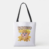 Mikitiez popcorn moivenight bioscoop tote bag (Achterkant)