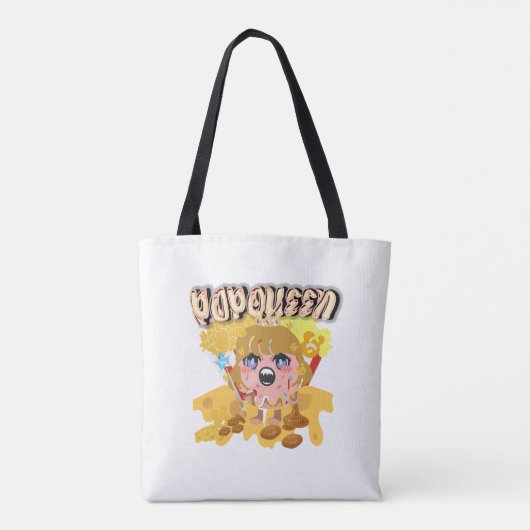 Mikitiez popcorn moivenight bioscoop tote bag (Achterkant)