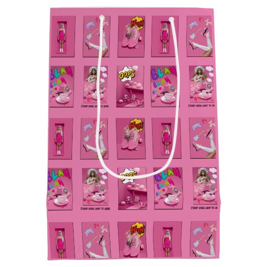 Mikitiez premier film nacht prinses pop T-Shirt Medium Cadeauzakje (Achterkant)