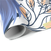 Mikitiez retro halloween ghouls pompoen cadeaupapier (Rol Hoek)