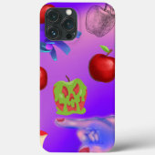 Mikitiez rode schedel giftige appel vegan zomer Case-Mate iPhone case (Achterkant)