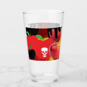 Mikitiez rode schedel giftige appel vegan zomer glas