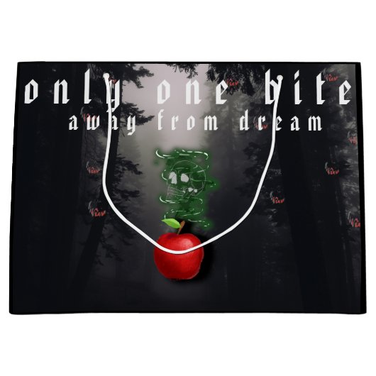 Mikitiez rode schedel giftige appel vegan zomer groot cadeauzakje (Voorkant)