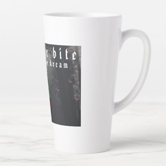 Mikitiez rode schedel giftige appel vegan zomer latte mok (Rechts)