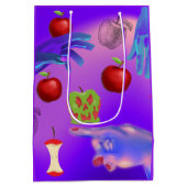 Mikitiez rode schedel giftige appel vegan zomer medium cadeauzakje (Achterkant)