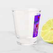 Mikitiez rode schedel giftige appel vegan zomer shot glas (Links)