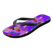 Mikitiez rode schedel giftige appel vegan zomer teenslippers (Schuin)