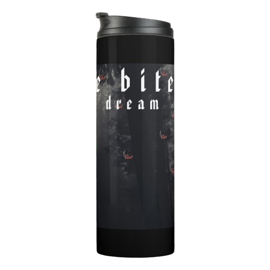 Mikitiez rode schedel giftige appel vegan zomer thermosbeker (Geroteerd rechts)